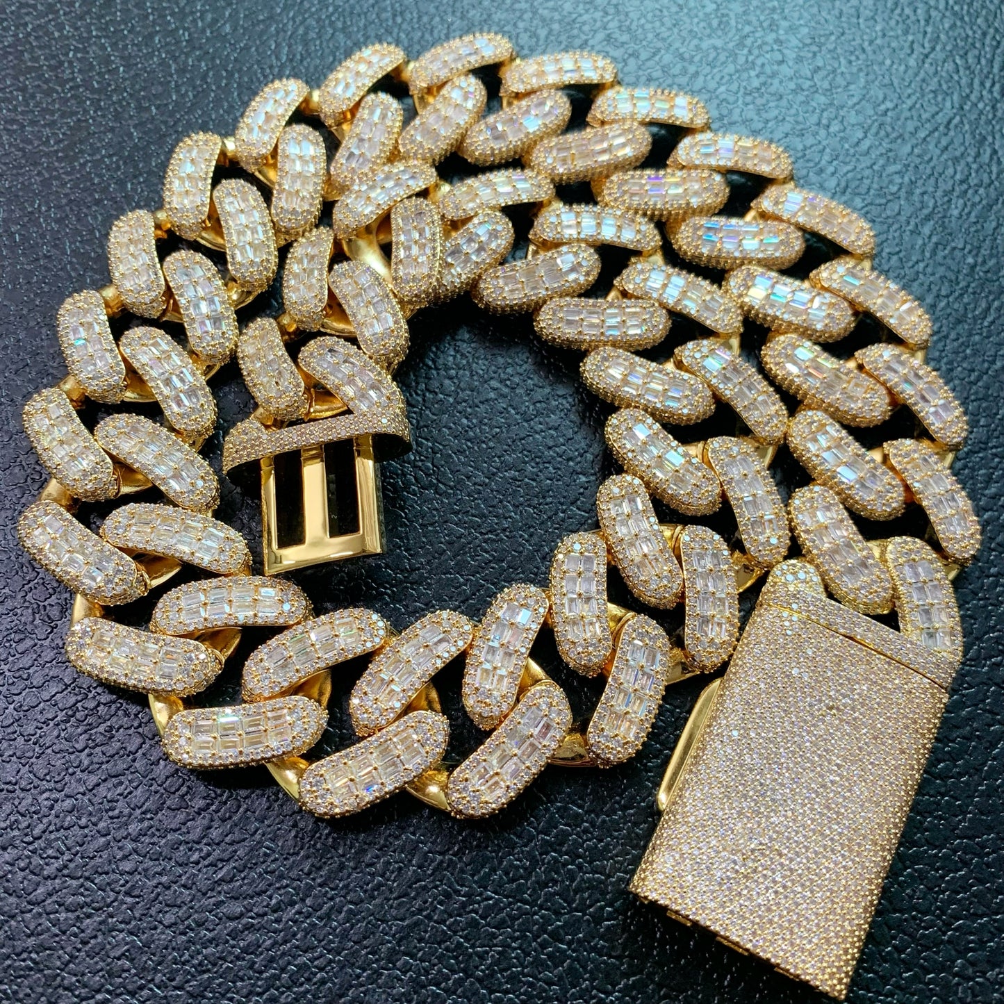 hip hop fashion iced out chain for rapper