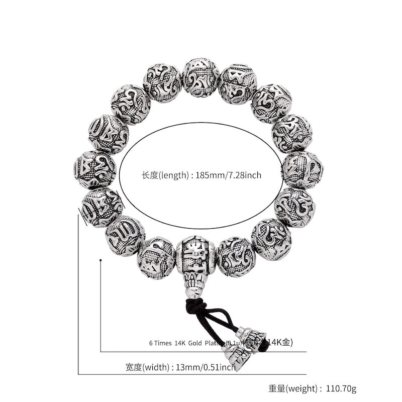 Retro Tibetan Bracelet for men