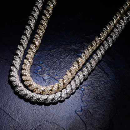 rapper's iced out chain necklace