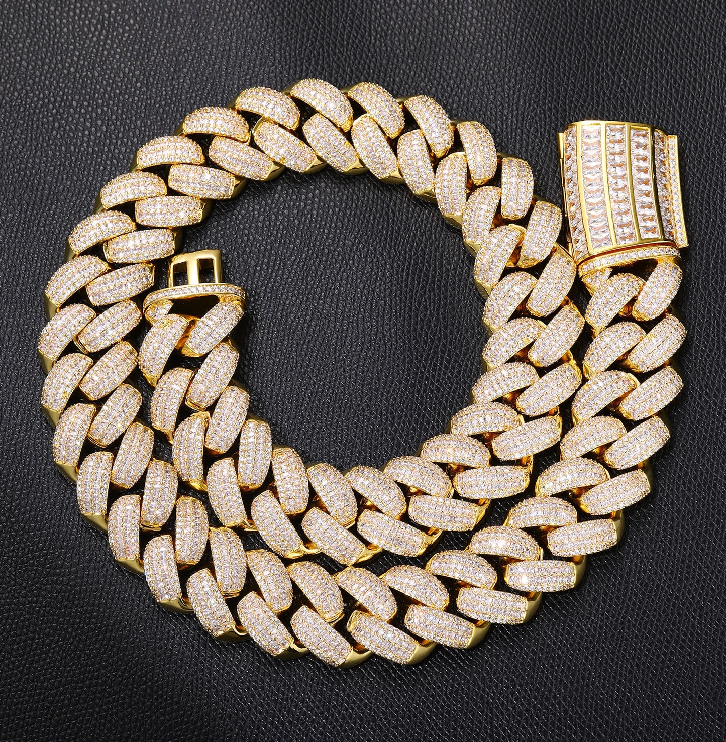 Miami Cuban Link Chain – 5A CZ Iced Hip Hop Jewelry