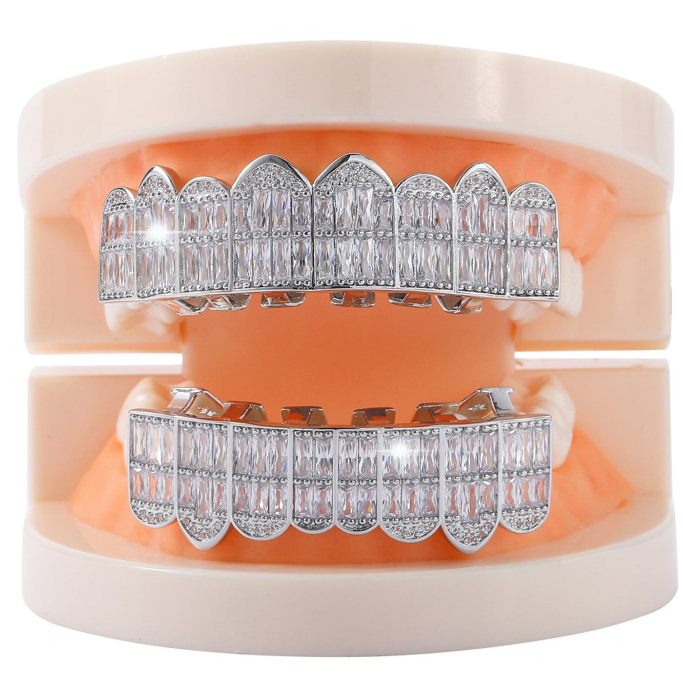 LINE IT UP | Baguette CZ Grillz Set
