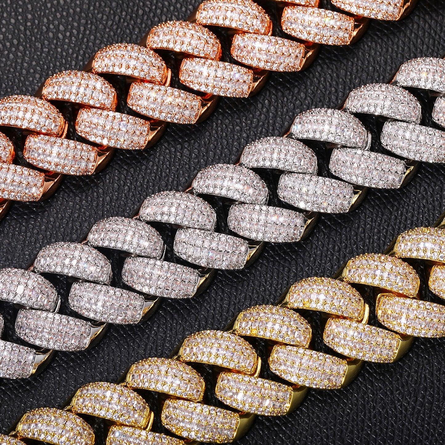 Miami Cuban Link Chain – 5A CZ Iced Hip Hop Jewelry