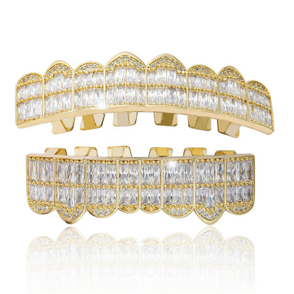 LINE IT UP | Baguette CZ Grillz Set