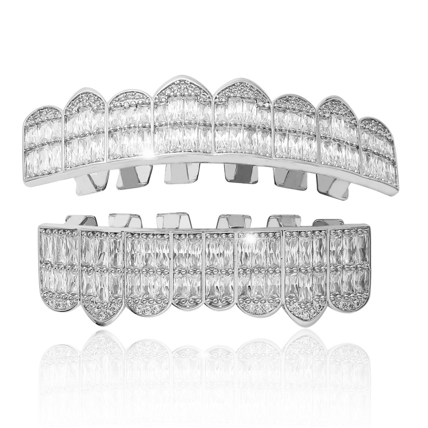 LINE IT UP | Baguette CZ Grillz Set