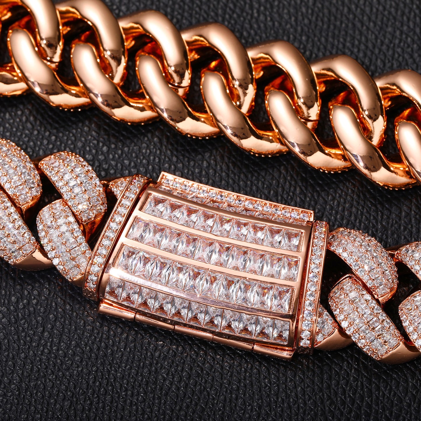 Miami Cuban Link Chain – 5A CZ Iced Hip Hop Jewelry