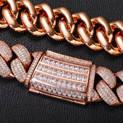 Miami Cuban Link Chain – 5A CZ Iced Hip Hop Jewelry