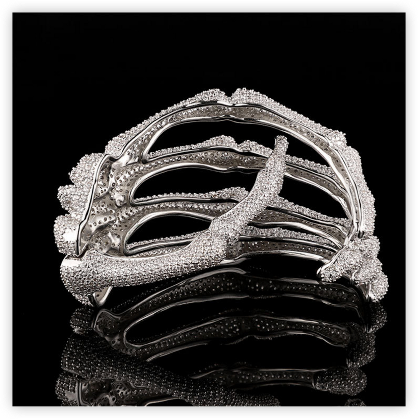 Skeletal Hand Cuff Bracelet – Dark Luxury Statement Jewelry