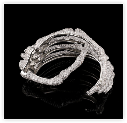 Skeletal Hand Cuff Bracelet – Dark Luxury Statement Jewelry