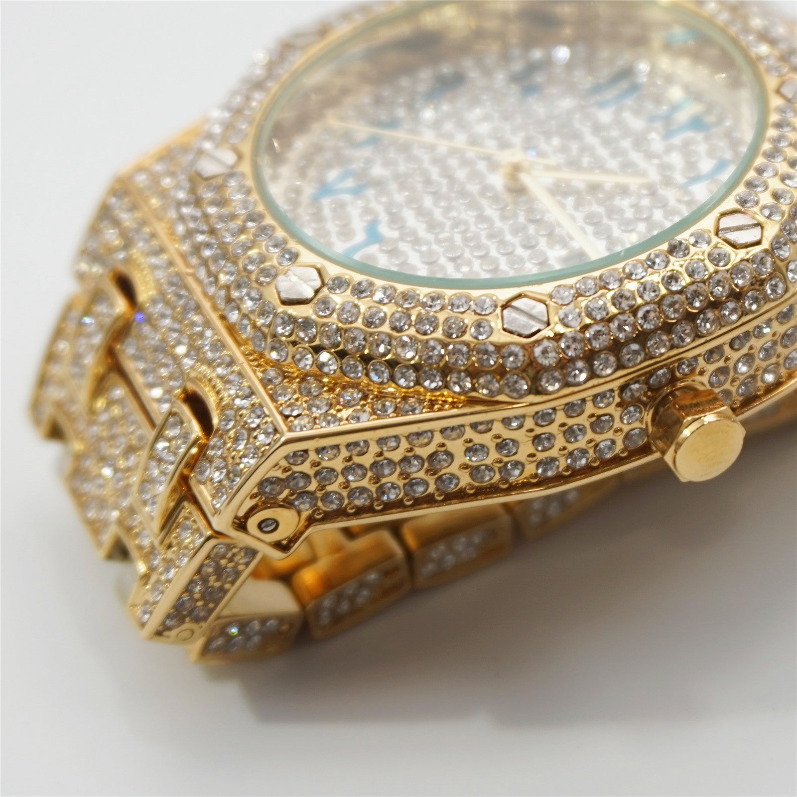 Fashionable Bling Ice Diamond Watch