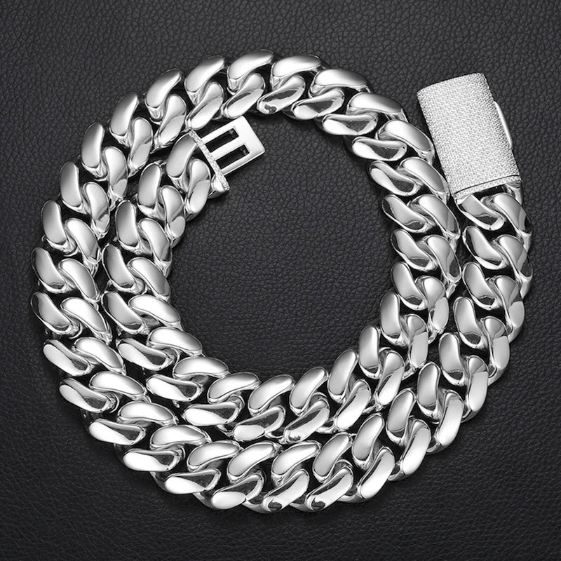 men's big cuban link chain necklace