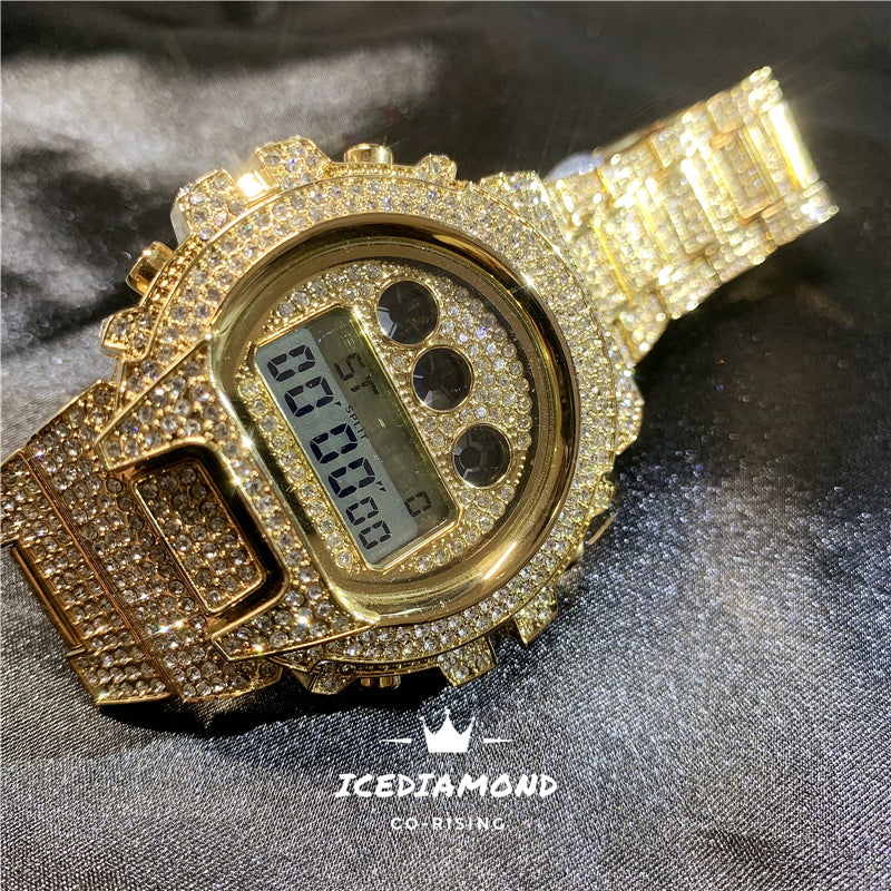 45mm Multi-functional LED Digital Big Dial Fashion Watch