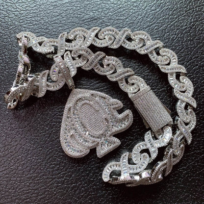 hip hop fashion necklace cuban link chain