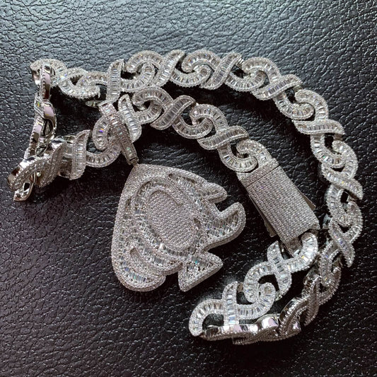 hip hop fashion necklace cuban link chain