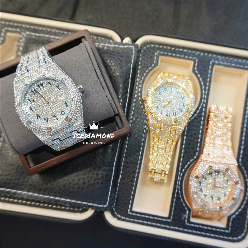 Fashionable Hip Hop Wristwatch