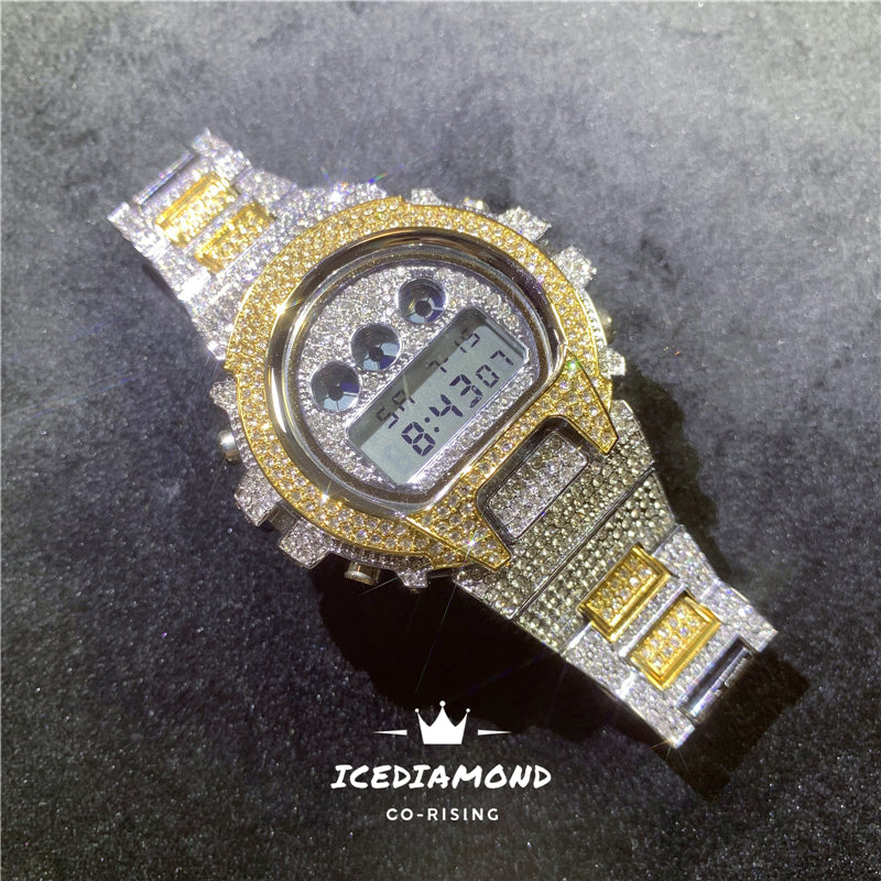 45mm Multi-functional LED Digital Big Dial Fashion Watch