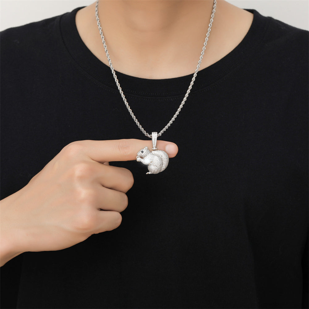 GATHER & GROW | Squirrel Pendant Necklace