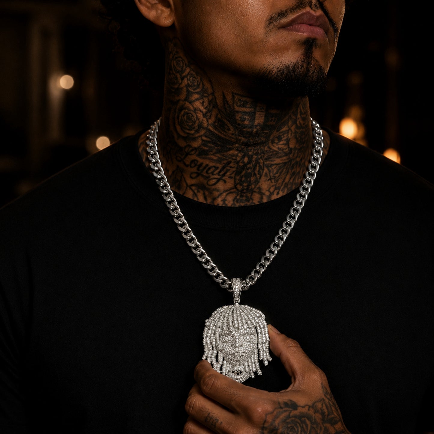 STAND APART | Portrait Pendant Necklace