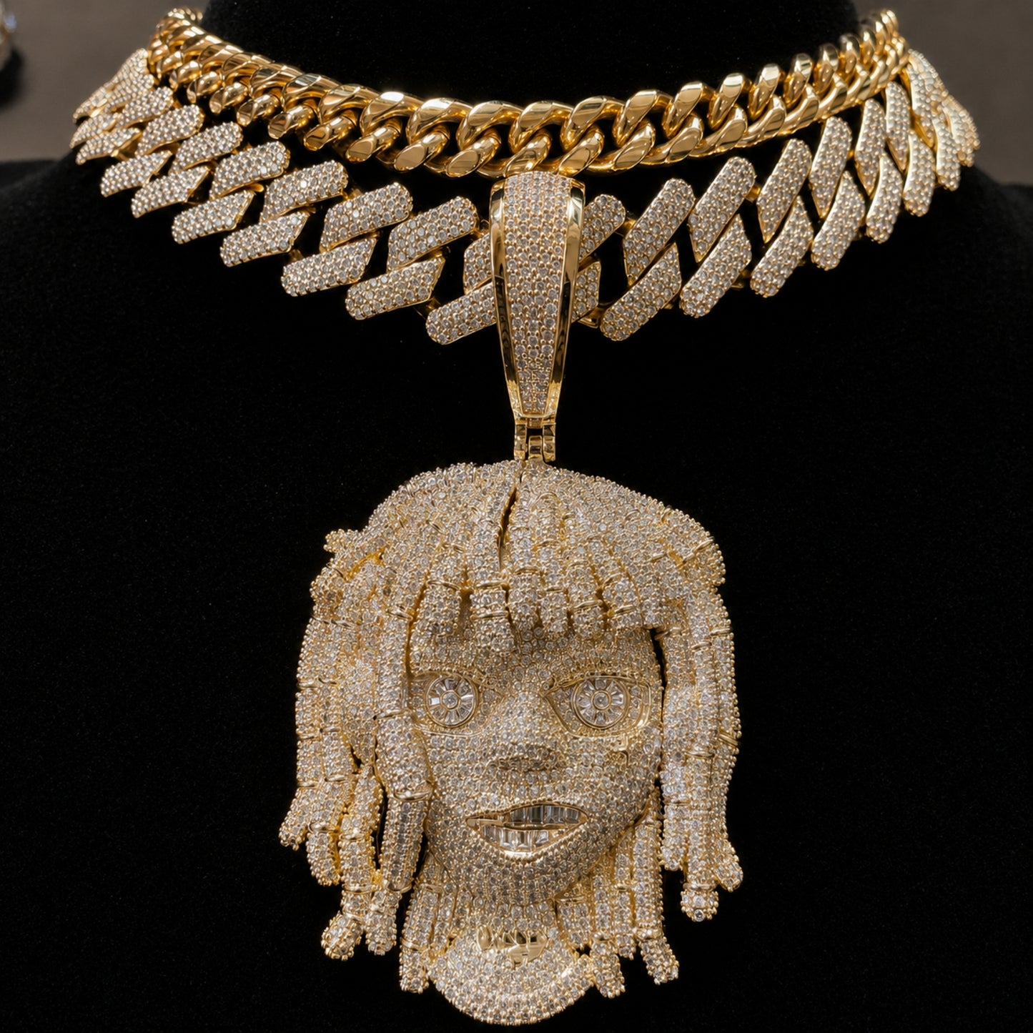 STAND APART | Portrait Pendant Necklace