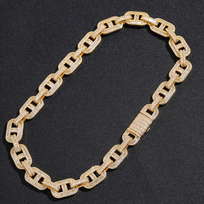 LINK BY LINK | 15MM Iced Anchor Link Chain