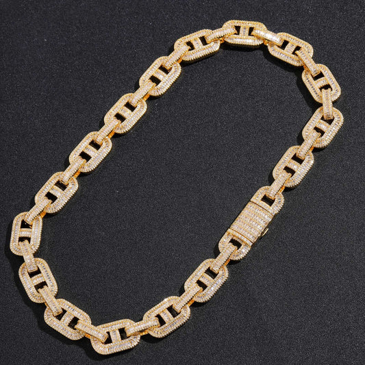 LINK BY LINK | 15MM Iced Anchor Link Chain