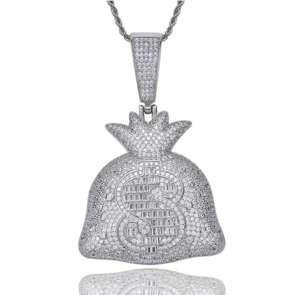 cool fashion icediamond necklace