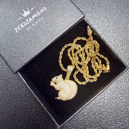 GATHER & GROW | Squirrel Pendant Necklace