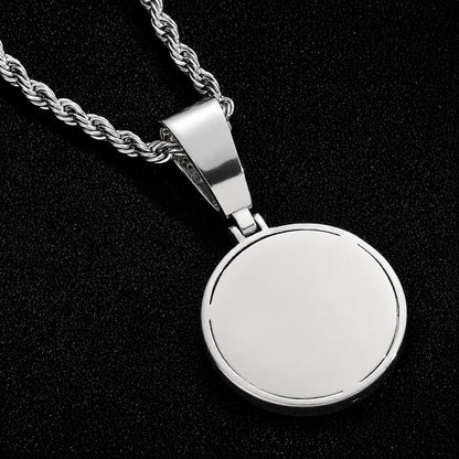 Compass Medallion Pendant Necklace – Urban Iced Statement Jewelry