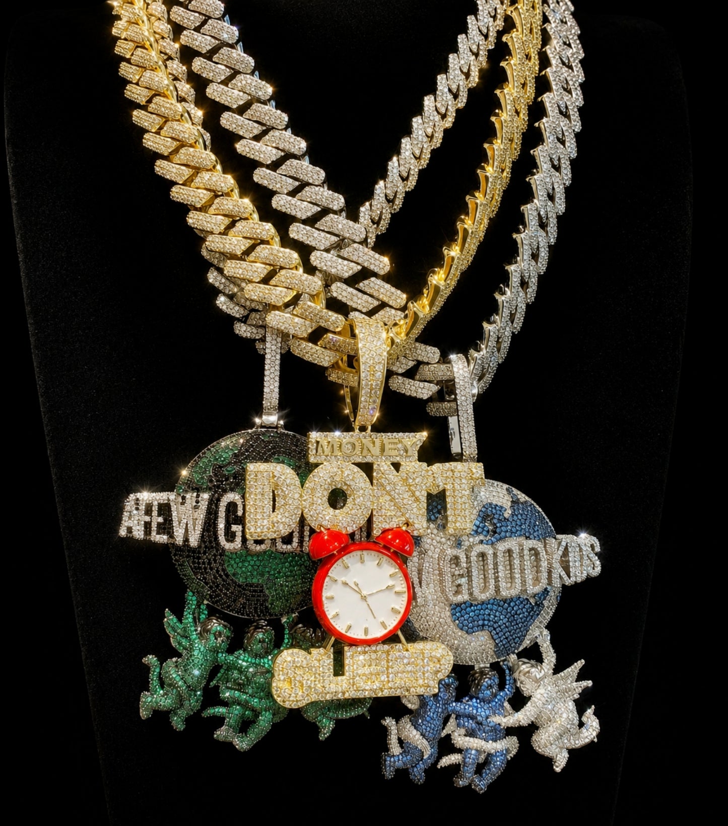 MAKE TODAY COUNT | Alarm Clock Pendant Necklace