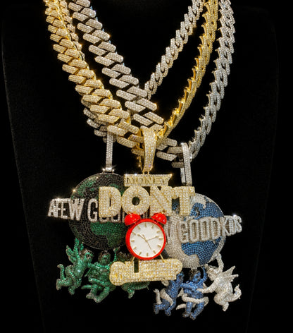 MAKE TODAY COUNT | Alarm Clock Pendant Necklace