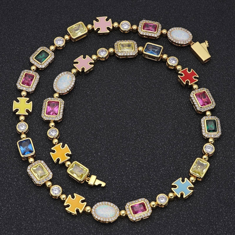 Fashion hip hop jewelry iced out