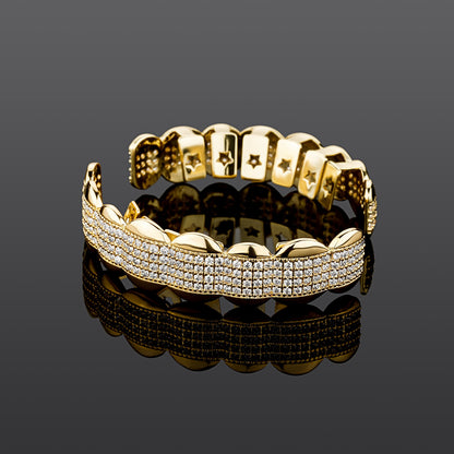CLEAN CUT | 8-Tooth Iced Grillz Set