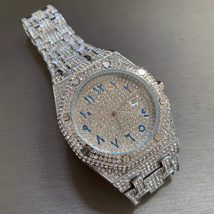 Iced Out Quartz Watch for men