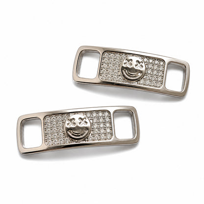 LACE ICONS | Iced Out Sneaker Jewelry Shoelace Charms (2PCS)