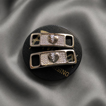 LACE ICONS | Iced Out Sneaker Jewelry Shoelace Charms (2PCS)