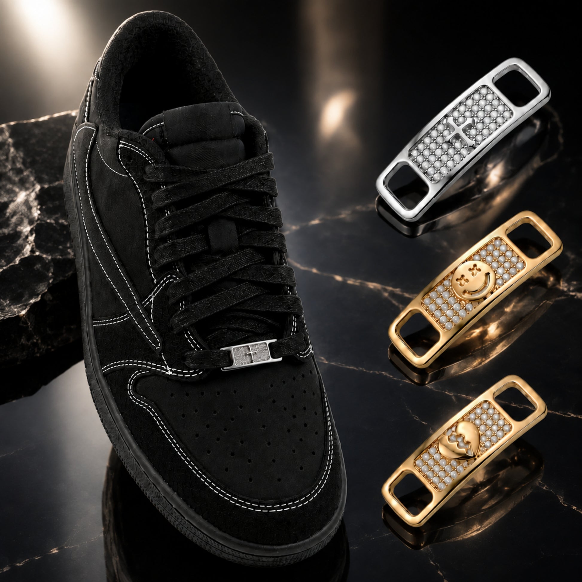 ICEDIAMOND LACE ICONS sneaker jewelry shoelace charms
